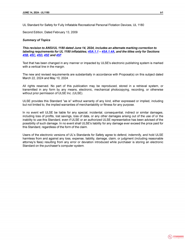 UL 1180 PDF UL 1180 PDF